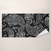 Schitterend paisley naadloos patroon badhanddoek (Badhanddoek)