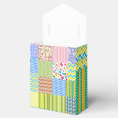 Schitterend patchontwerp bedankdoosjes (Geopend)