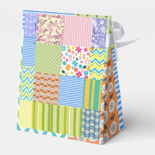 Schitterend patchontwerp bedankdoosjes (Achterkant)