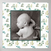 Schitterend patroon blokkeren poster (Voorkant)