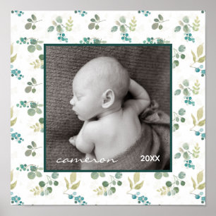 Schitterend patroon blokkeren poster