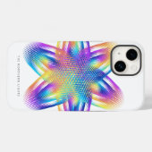 Schitterend patroon van titaankleuren - Case-Mate iPhone case (Achterkant (horizontaal))