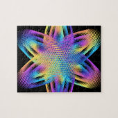 Schitterend patroon van titaankleuren - legpuzzel (Horizontaal)