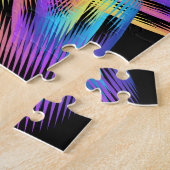 Schitterend patroon van titaankleuren - legpuzzel (Zijkant)