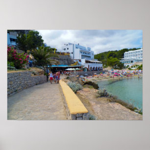 Schitterend Portinatx Ibiza Strand Poster