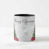 Schitterend, prachtig, spaarachtig, pijnboomboom mok (Midden)