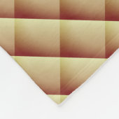 Schitterend rechthoekig geometrisch patroon fleece deken (Hoek)