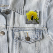 Schitterend: Rolie Polie Flower Vierkante Button 5,1 Cm (In situ)