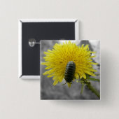 Schitterend: Rolie Polie Flower Vierkante Button 5,1 Cm (Voorkant /achterkant)