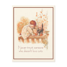 Schitterend Rood Gehakt Kind met Keukenkat Citaat