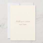 Schitterend Rood Gehakt Kind met Keukenkat Citaat Kaart (Achterkant)