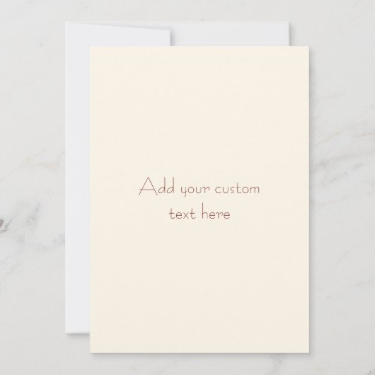 Schitterend Rood Gehakt Kind met Keukenkat Citaat Kaart (Achterkant)