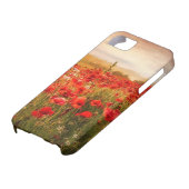 Schitterend rood papaver hoesje (Onderkant)