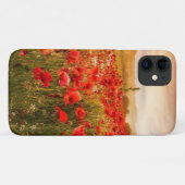 Schitterend rood papaver hoesje (Achterkant (horizontaal))