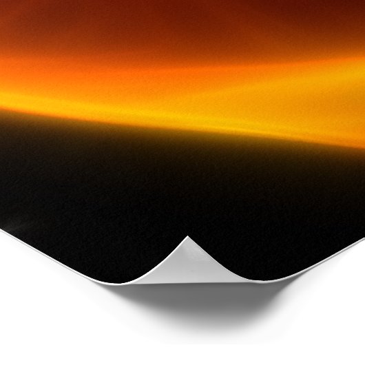 Schitterend Roos van kleuren nr. 3 Poster (Hoek)