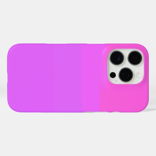 Schitterend roze design Case-Mate iPhone case (Achterkant (horizontaal))