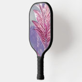 Schitterend roze lederen lederen patroon pickleball paddle (Links)