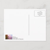 Schitterend roze ochtenddenken aan je Briefkaart (Achterkant)