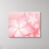 Schitterend Roze/Perzische Floral Verpakt Canvas (Voorkant)