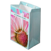 Schitterend roze ventiel Sluit Foto middelgrote Gi Medium Cadeauzakje (Achterkant Gekanteld)