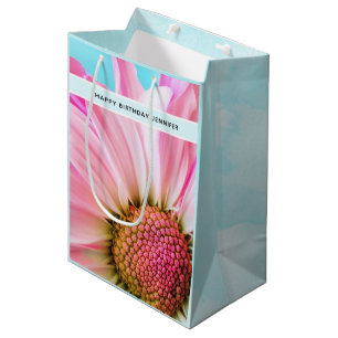 Schitterend roze ventiel Sluit Foto middelgrote Gi Medium Cadeauzakje