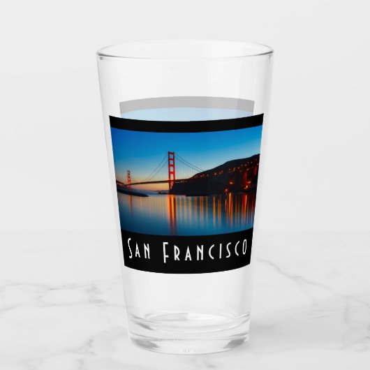 Schitterend San Francisco Glas (Voorkant)