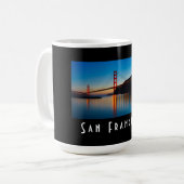 Schitterend San Francisco Koffiemok (Voorkant links)
