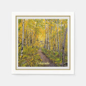 Schitterend Schilderachtig najaar spoor in Aspen T Servet (Voorkant)