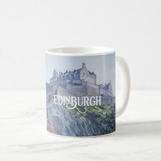 Schitterend Schotland Edinburgh Castle fine art Koffiemok