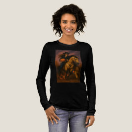 Schitterend Snel Vat Ren Team! Tri-Blend Shirt