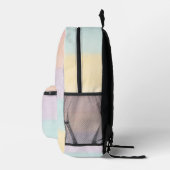 Schitterend Ster Motiverend Ontwerp Bedrukte Rugzak (Rechts)
