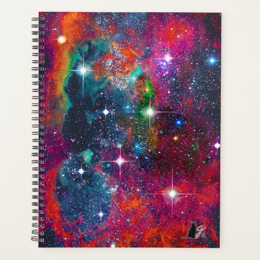 Schitterend sterrenveld planner (Voorkant)