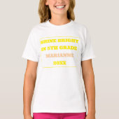 Schitterend terug naar school t-shirt (Voorkant)