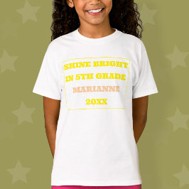 Schitterend terug naar school t-shirt