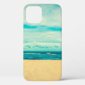 Schitterend tropisch strand en zee landschap Case-Mate iPhone case (Achterkant)