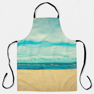Schitterend tropisch strand en zee landschap schort