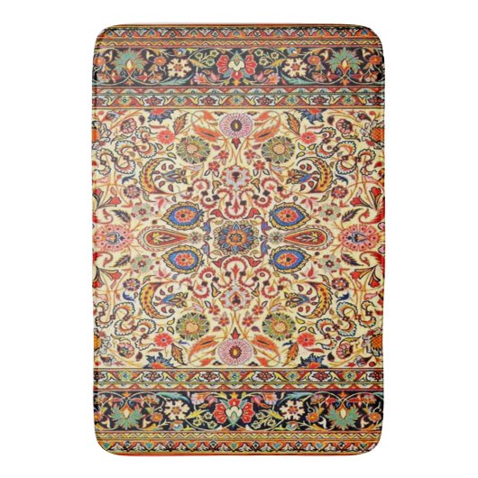 Schitterend Turks traditioneel tapijt Badmat (Voorkant Verticaal)