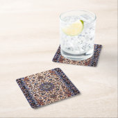 Schitterend Turks traditioneel tapijt Kartonnen Onderzetters (Insitu)