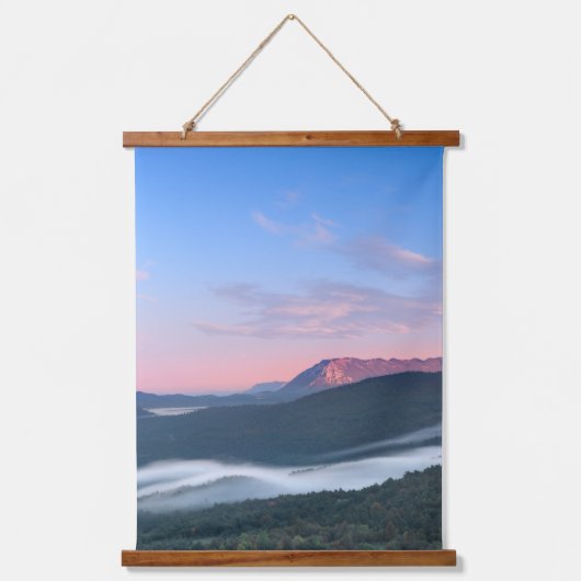 Schitterend uitzicht op Nanos van Šilentabor Hangend Wandkleed (Voorkant)