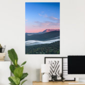 Schitterend uitzicht op Nanos van Šilentabor Poster (Thuiskantoor)