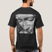 Schitterend van de blote maagd Mary T-shirt (Achterkant)