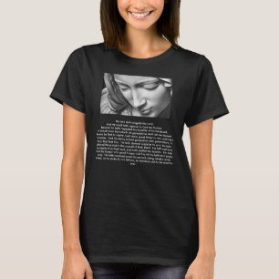 Schitterend van de gevlekte Maagd Mary T-Shirt