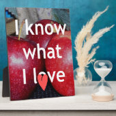 Schitterend, verbluffend Apple Text Quote-ontwerp Fotoplaat (Zijkant)