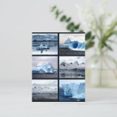 Schitterend verrassend Antartica Briefkaart (Staand voorkant)
