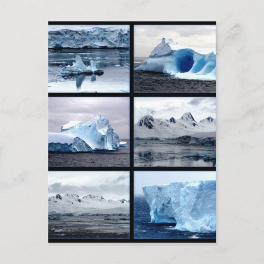 Schitterend verrassend Antartica Briefkaart (Voorkant)