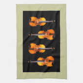 Schitterend Violin/Viola Kitchen Towel Design Theedoek (Verticaal)