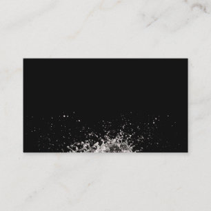 Schitterend visitekaartje van waterspatten