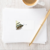 Schitterend vlindermerk etiket (Insitu)