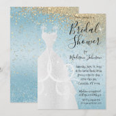 Schitterend Vrijgezellenfeest - Baby Blue Kaart (Voorkant / Achterkant)