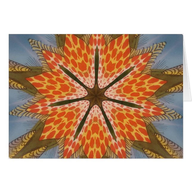 Schitterend vrouwelijk Afrikaans ontwerpdier (Voorkant Horizontaal)